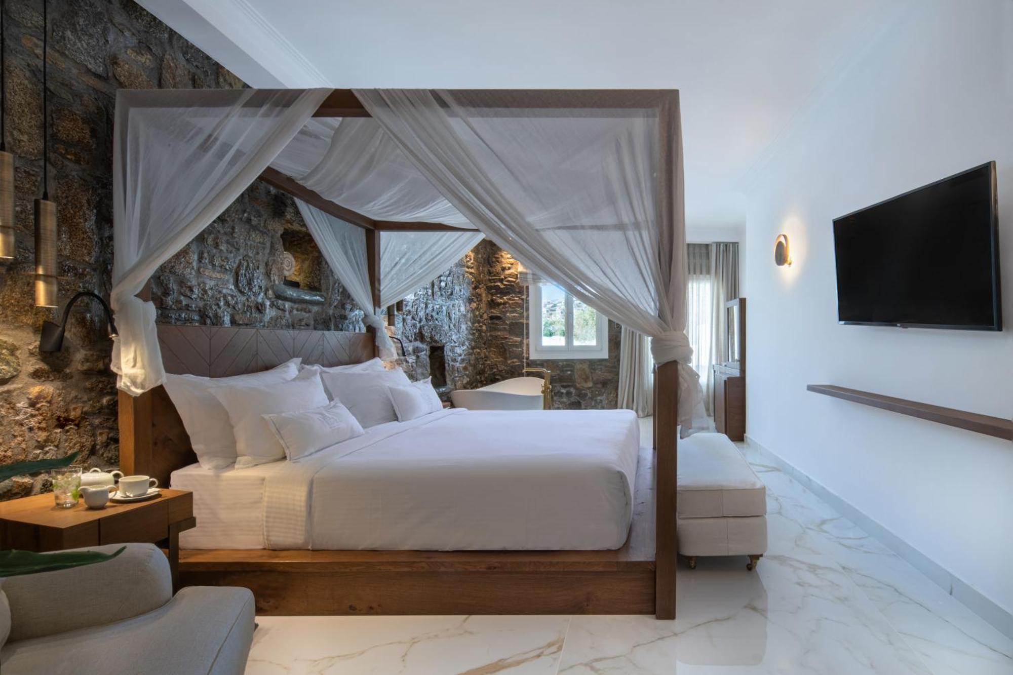 Nissaki Boutique Hotel Platys Gialos  Ngoại thất bức ảnh