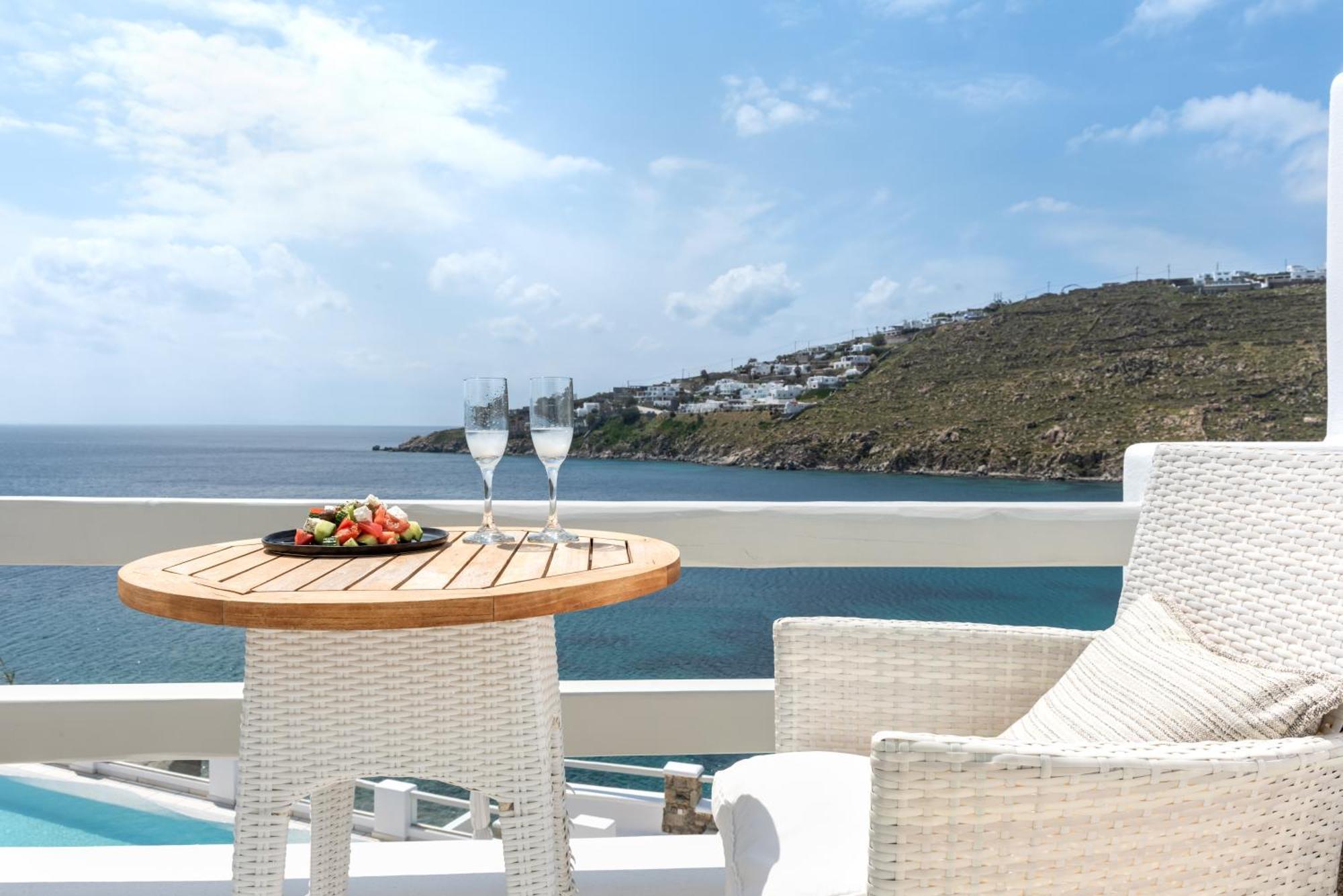 Nissaki Boutique Hotel Platys Gialos  Phòng bức ảnh